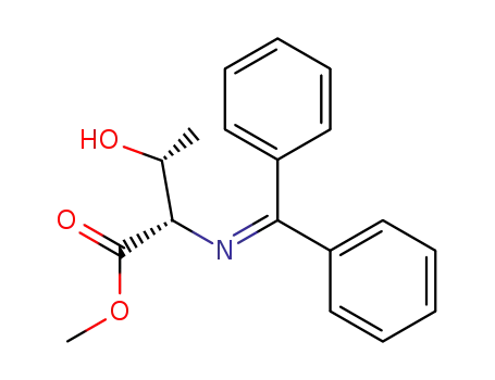 N-diphenylmethylene-L-threonine methyl ester