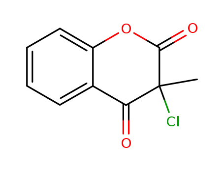 3-chloro-3-methyl-2,4-chromandione