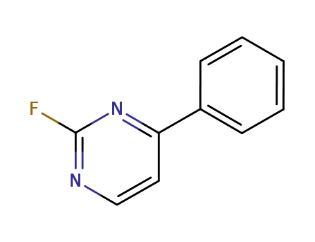 Molecular Structure of 38953-34-3 (2-fluoro-4-phenylpyrimidine)