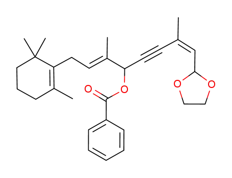 [(4Z)-5-{[1,3]-dioxolan-2-yl}-4-methyl-1-[(1E)-1-methyl-3-(2,6,6-trimethylcyclohex-1-en-1-yl)prop-1-en-1-yl]pent-4-en-2-ynyl] benzoate