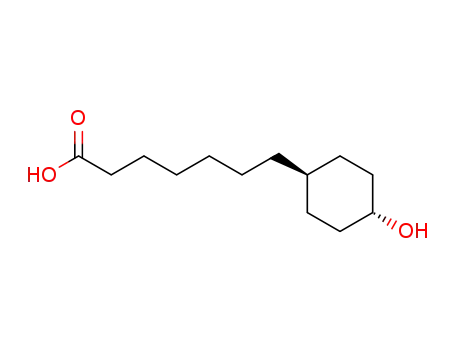 trans-7-(4-hydroxycyclohexyl)heptanoic acid