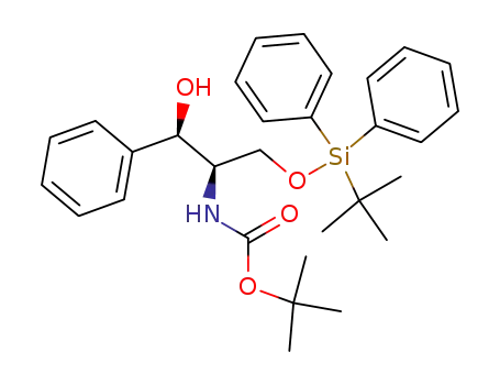 tert-butyl (1R,2R)-1-({[tert-butyl(diphenyl)silyl]oxy}methyl)-2-hydroxy-2-phenylethylcarbamate