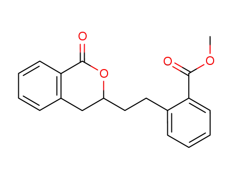 2-[2-(1-oxoisochroman-3-yl)ethyl]benzoic acid methyl ester