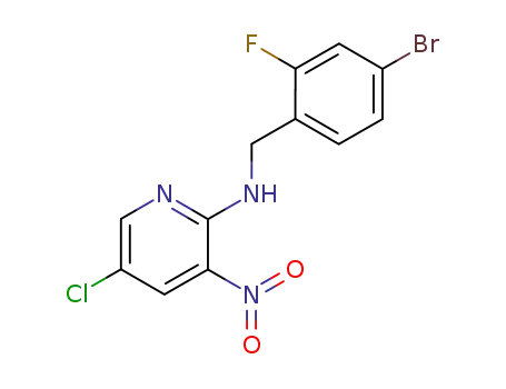 2-Pyridinamine, N-[(4-bromo-2-fluorophenyl)methyl]-5-chloro-3-nitro-