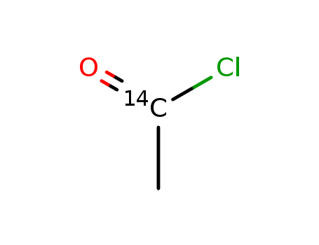 Acetyl-1-14C chloride(7CI,8CI,9CI)
