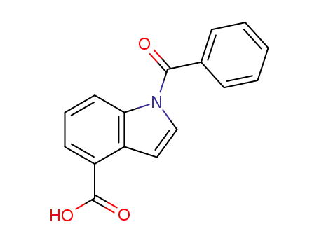 1-benzoylindole-4-carboxylic acid