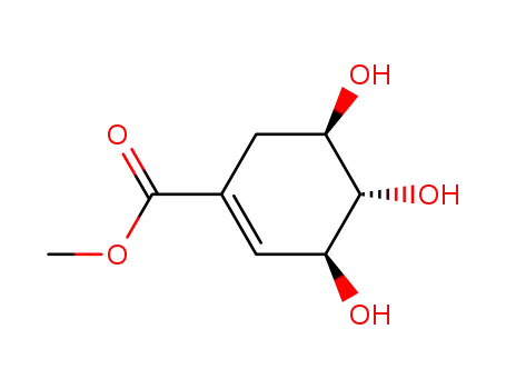 methyl [3S-(3α,4β,5α)]-3,4,5-trihydroxy-1-cyclohexene-1-carboxylate