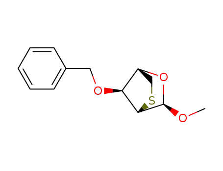 methyl 2,5-anhydro-3-O-benzyl-2,5-dideoxy-2-thio-β-D-arabino-pentofuranoside