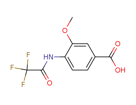 Benzoic acid, 3-methoxy-4-[(trifluoroacetyl)amino]-