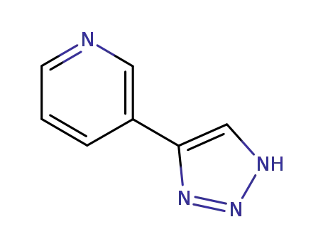 Pyridine, 3-(1H-1,2,3-triazol-4-yl)- (9CI)