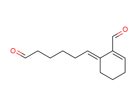 2-Formyl-3-<1-oxo-6-hexylidene>-1-cyclohexene
