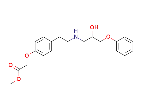 methyl 4-[2-(2-hydroxy-3-phenoxypropylamino)ethyl]phenoxyacetate