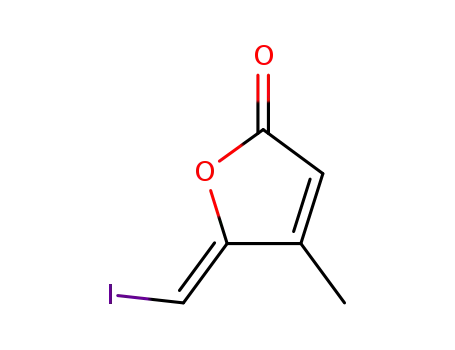 (Z)-4-methyl-5-iodomethylidene-5H-furan-2-one