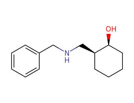 Cyclohexanol,2-[[(phenylmethyl)amino]methyl]-, cis- (9CI)