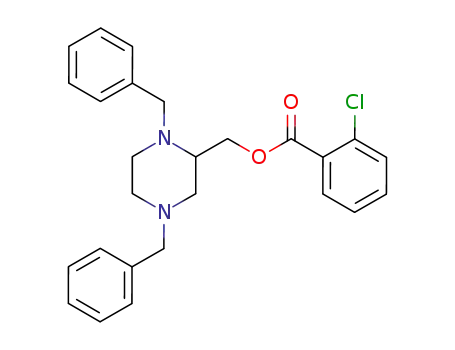 2-Chloro-benzoic acid 1,4-dibenzyl-piperazin-2-ylmethyl ester