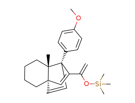 {1-[(1R,3aS,7aS)-1-(4-Methoxy-phenyl)-7a-methyl-1,4,5,6,7,7a-hexahydro-1,3a-etheno-inden-9-yl]-vinyloxy}-trimethyl-silane