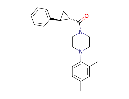 [4-(2,4-Dimethyl-phenyl)-piperazin-1-yl]-((1S,2S)-2-phenyl-cyclopropyl)-methanone