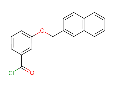 3-<(2-naphthalenylmethyl)oxy>benzoyl chloride