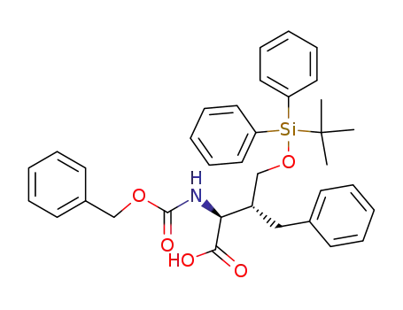 (5S,6R)-6-benzyl-10,10-dimethyl-3-oxo-1,9,9-triphenyl-2,8-dioxa-4-aza-9-silaundecane-5-carboxylic acid