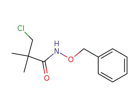O-benzyl-β-chloropivalohydroxamic acid