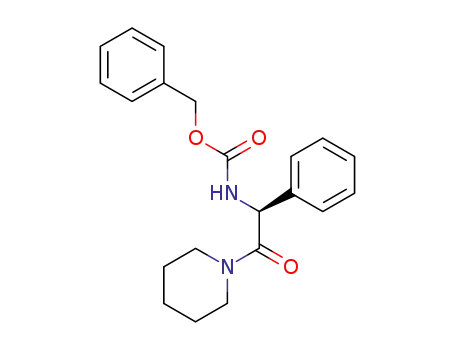 ((S)-2-Oxo-1-phenyl-2-piperidin-1-yl-ethyl)-carbamic acid benzyl ester