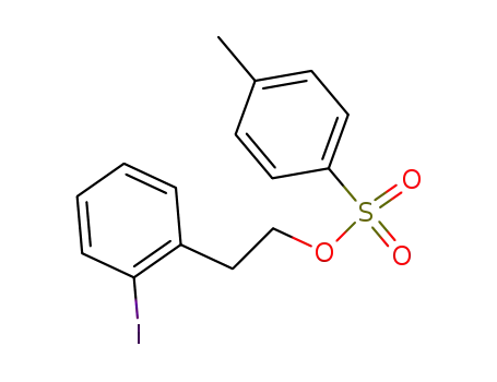 Molecular Structure of 150858-45-0 (2-(2-Iodophenyl)ethyl 4-toluenesulfonate)