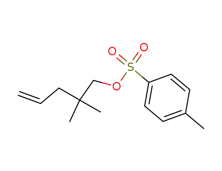 4,4-dimethyl-1-penten-5-ol tosylate