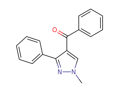 (1-methyl-3-phenyl-1H-pyrazol-4-yl)phenylmethanone