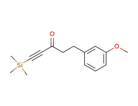 1-Pentyn-3-one, 5-(3-methoxyphenyl)-1-(trimethylsilyl)-