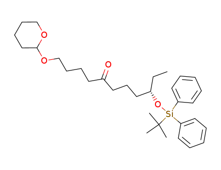 (9S)-9-(tert-butyl-diphenyl-silanyloxy)-1-(tetrahydropyran-2-yloxy)-undeca-5-one