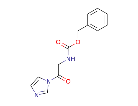 Molecular Structure of 22586-32-9 (Carbamic acid, [2-(1H-imidazol-1-yl)-2-oxoethyl]-, phenylmethyl ester)