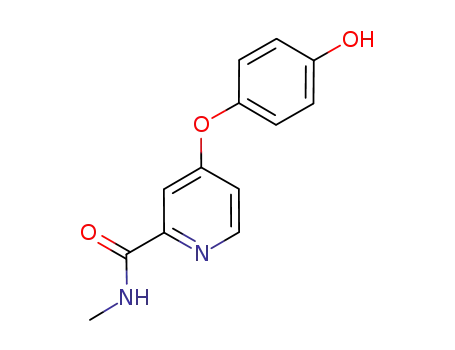4-(4-hydroxyphenoxy)-pyridine-2-carboxylic acid methylamide