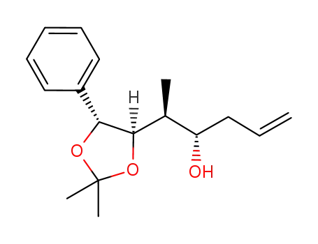 (2S,3S)-2-[(4R,5R)-2,2-dimethyl-5-phenyl-1,3-dioxolan-4-yl]hex-5-en-3-ol