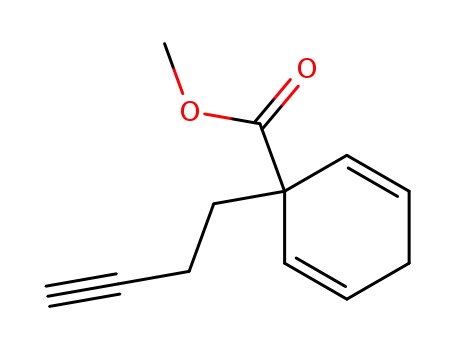 2,5-Cyclohexadiene-1-carboxylic acid, 1-(3-butynyl)-, methyl ester