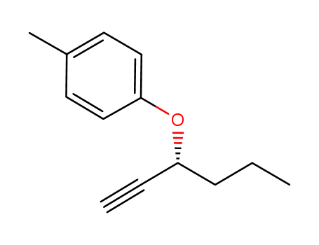 1-((R)-hex-1-yn-3-yloxy)-4-methylbenzene