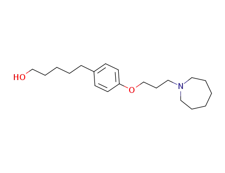 5-(4-[3-(hexahydro-1H-azepin-1-yl)propoxy]phenyl)-1-pentanol