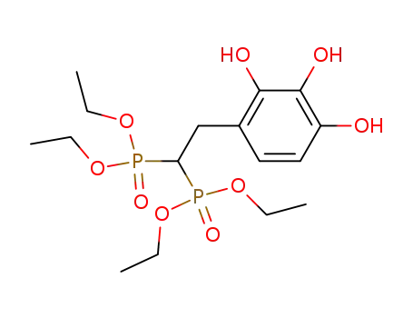 tetraethyl 2,3,4-trihydroxyphenylethylidenebisphosphonate