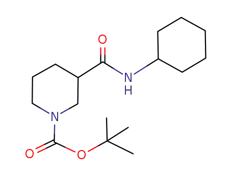 tert-butyl 3-(cyclohexylcarbamoyl)piperidine-1-carboxylate