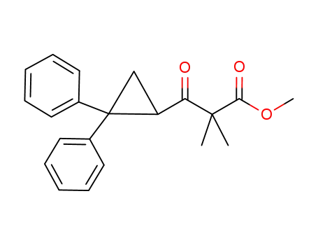 methyl 3-(2,2-diphenylcyclopropyl)-2,2-dimethyl-3-oxopropanoate