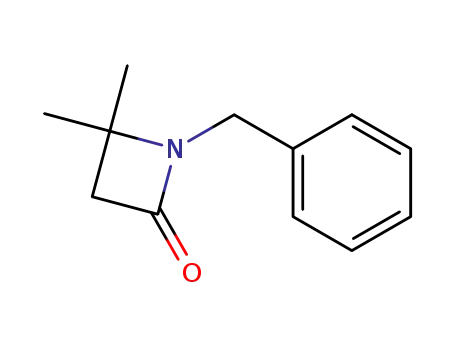 2-Azetidinone, 4,4-dimethyl-1-(phenylmethyl)-