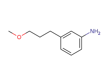 Molecular Structure of 58843-97-3 (3-(3-methoxypropyl)phenylamine)