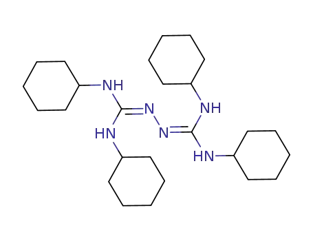 Molecular Structure of 53959-22-1 ((C<sub>6</sub>H<sub>11</sub>NH)2CN<sub>2</sub>C(C<sub>6</sub>H<sub>11</sub>NH)2)