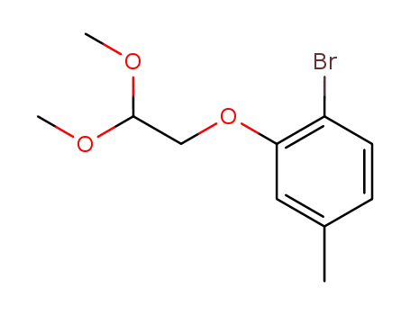 Benzene, 1-bromo-2-(2,2-dimethoxyethoxy)-4-methyl-