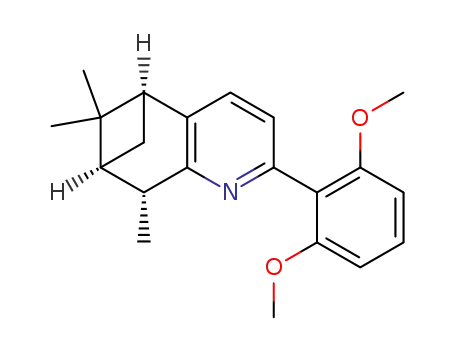 5,7-Methanoquinoline,
2-(2,6-dimethoxyphenyl)-5,6,7,8-tetrahydro-6,6,8-trimethyl-,
(5S,7S,8R)-
