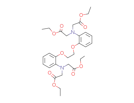 Molecular Structure of 73630-07-6 (BAPTA TETRAETHYL ESTER)