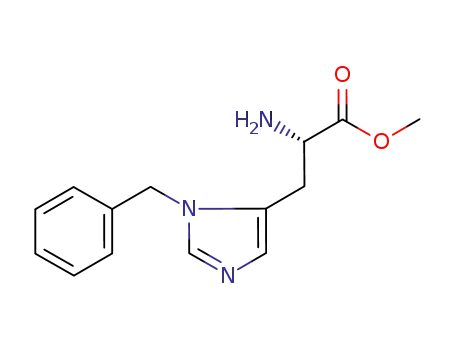 2-amino-3-(3-benzyl-3h-imidazol-4-yl)-propionic acid methyl ester