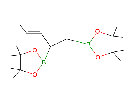 1,3,2-Dioxaborolane,
2,2'-[1-(1-propenyl)-1,2-ethanediyl]bis[4,4,5,5-tetramethyl-, (E)-