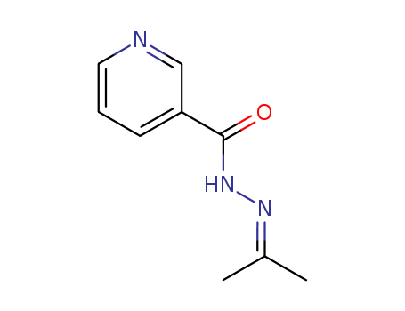 3-Pyridinecarboxylicacid, 2-(1-methylethylidene)hydrazide cas  4226-39-5