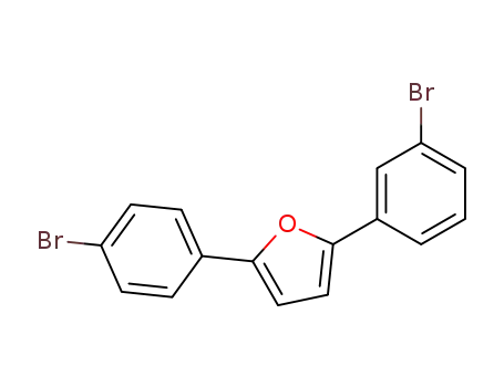 Furan, 2-(3-bromophenyl)-5-(4-bromophenyl)-