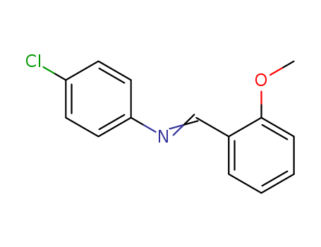 4-chloro-N-(2-methoxybenzylidene)aniline